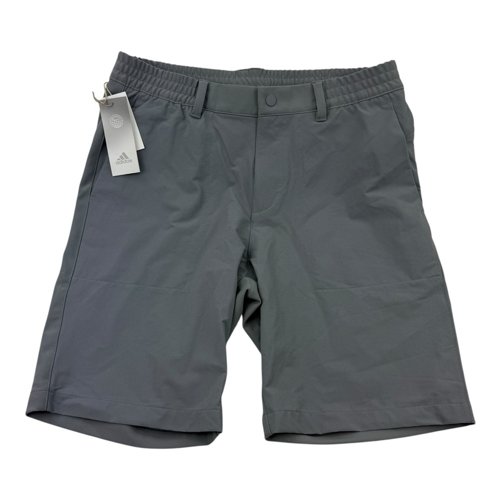 adidas Go To Hybrid Short HA9132 Polyamide Elastane Gray Men's Size 32x9 NWT